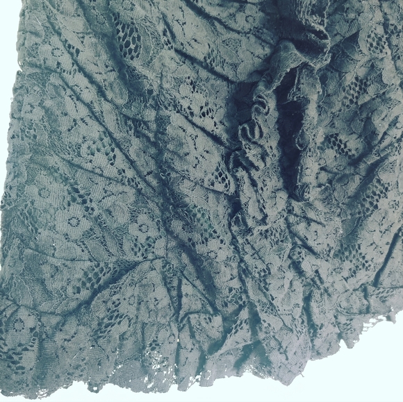 BB DOKOTA Layered Lace Little Black Cocktale Dress STRAPLESS must have *8* 🖤🖤 - Picture 8 of 8